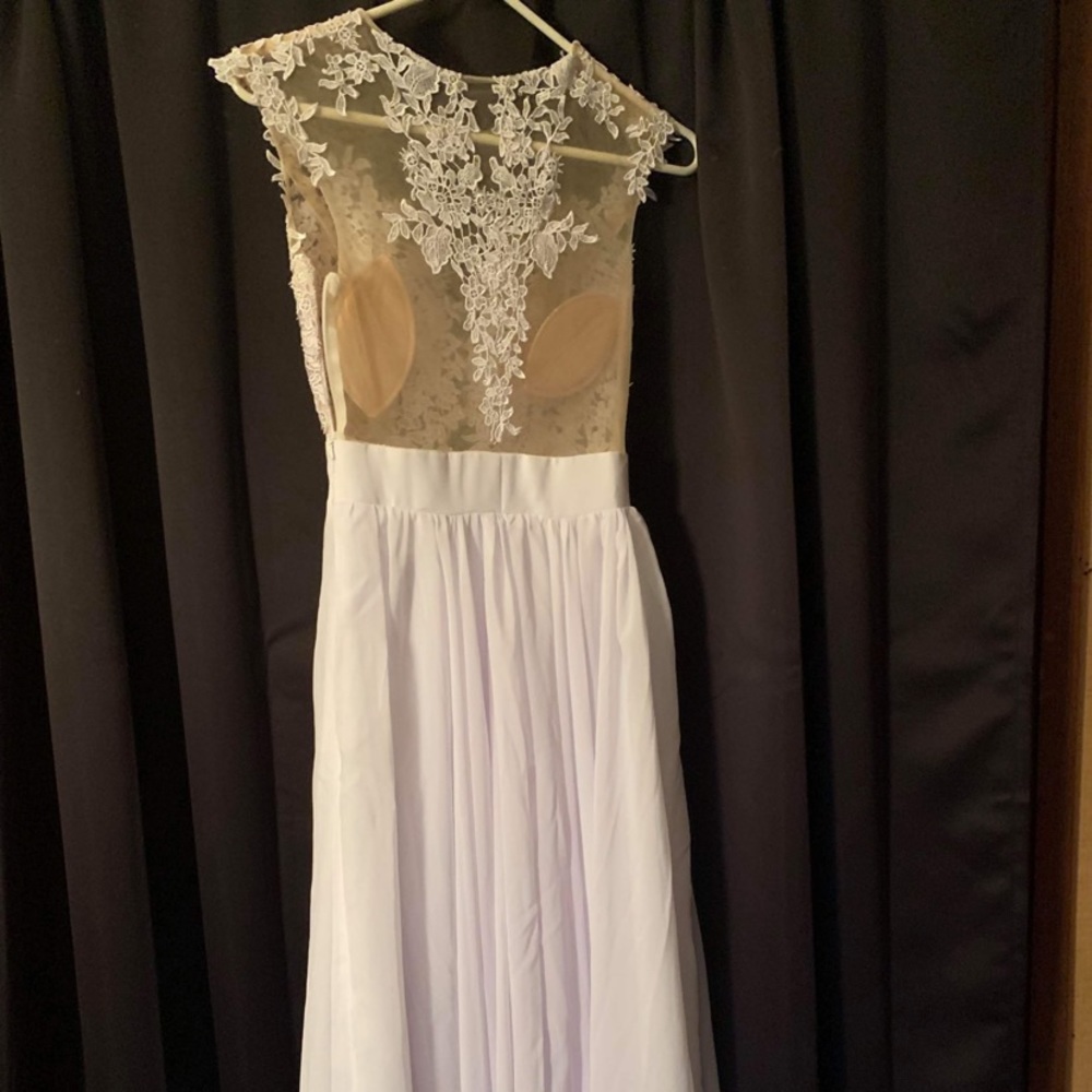 Size 0 Custom Light In The Box Wedding Dress